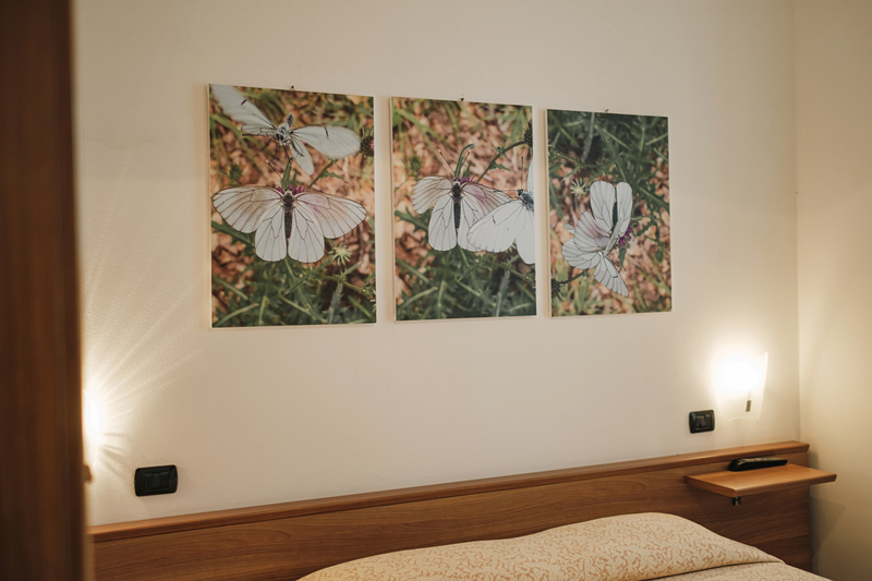 Appartement avec 2 chambres doubles et un lit simple